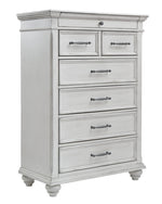 Kanwyn Whitewash Wood 7-Drawer Chest