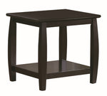 Dixon Cappuccino Wood End Table