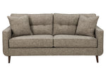 Dahra Jute Fabric 2-Seat Sofa