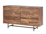 Bushwick Brown Wood 6-Drawer Dresser