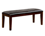 Hillsview Brown Cherry/Espresso Bench