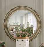 Jakarta Antique White Wood Dresser Mirror