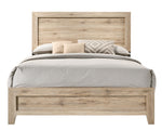 Miquell Rustic Natural Finish Wood King Bed