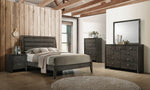 Serenity 5-Pc Mod Grey Wood Twin Bedroom Set