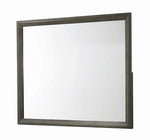 Serenity Mod Grey Wood Frame Dresser Mirror