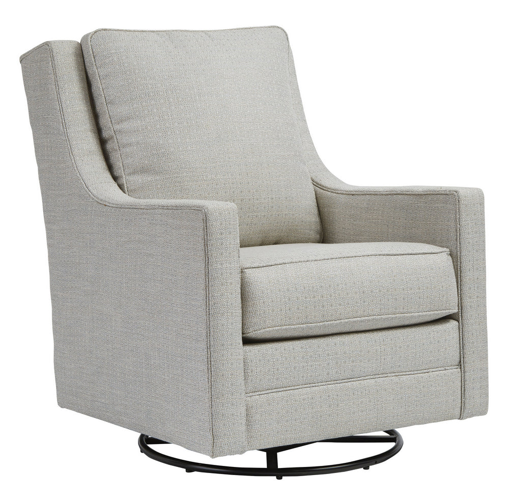 Kambria Frost Swivel Glider Accent Chair