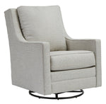 Kambria Frost Swivel Glider Accent Chair