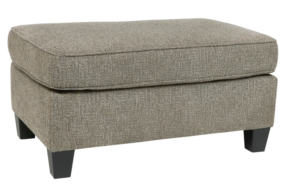 Barnesley Platinum Fabric Ottoman