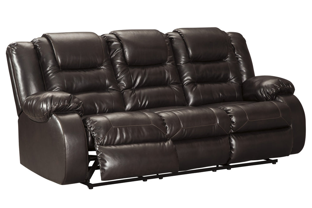 Vacherie Chocolate Manual Recliner Sofa