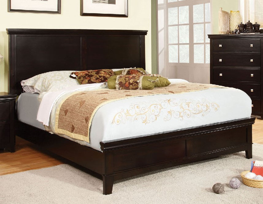 Spruce Espresso Wood Full Bed