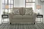 Barnesley Platinum Fabric Loveseat