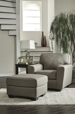 Calicho Cashmere Fabric Ottoman