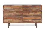 Bushwick Brown Wood 6-Drawer Dresser