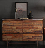 Bushwick Brown Wood 6-Drawer Dresser