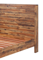 Bushwick Brown Wood King Platform Bed