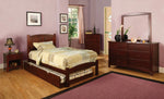 Cara Cherry Wood Full Bed