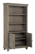 Cardano Driftwood Light Brown Wood Bookcase