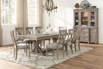 Cardano Driftwood Light Brown Wood Dining Table