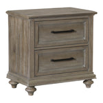 Cardano Driftwood Light Brown Wood Nightstand