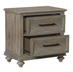 Cardano Driftwood Light Brown Wood Nightstand