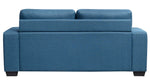 Zoilos Blue Fabric Sofa with Sleeper